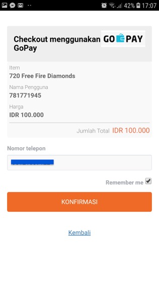 Cara Top Up Melalui Pembayaran Online Gopay Customer Support