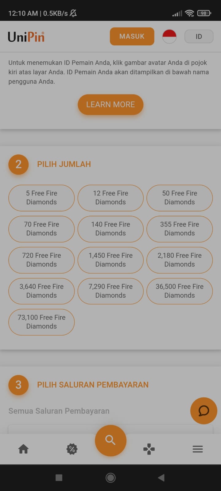 Cara Top Up Melalui Pembayaran Dengan Perbankan Online Danamon Online ...